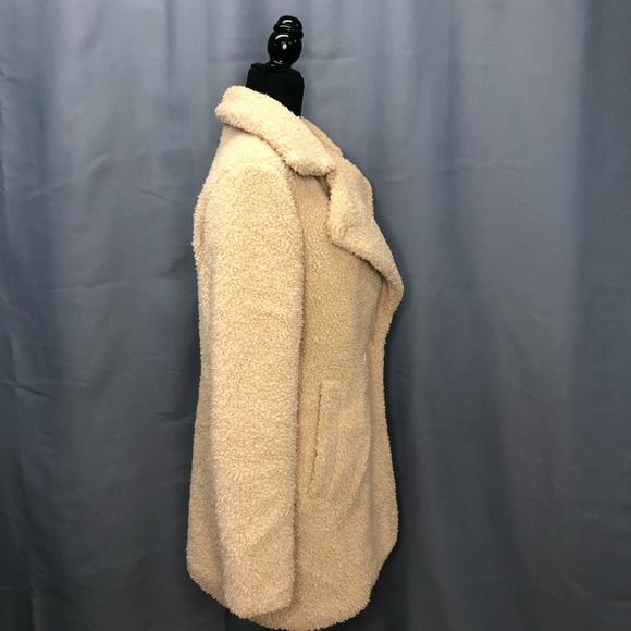 Forever 21- Teddy bear trench coat - Picture 3 of 6